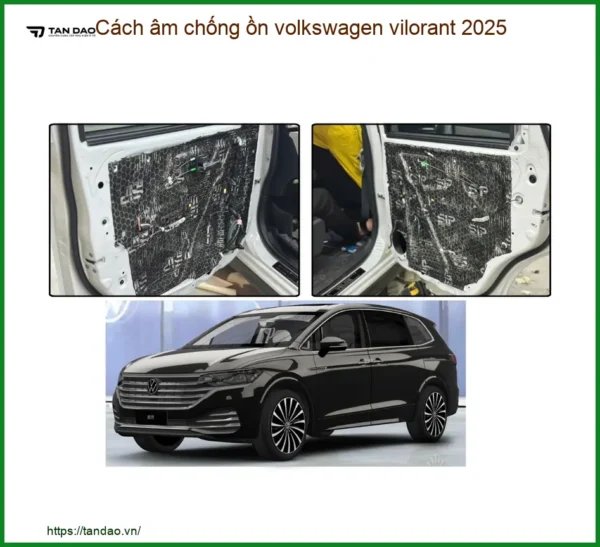 Cách âm chống ồn Volkswagen Vilorant - Trung Tâm Lắp Đặt Uy Tín TPHCM