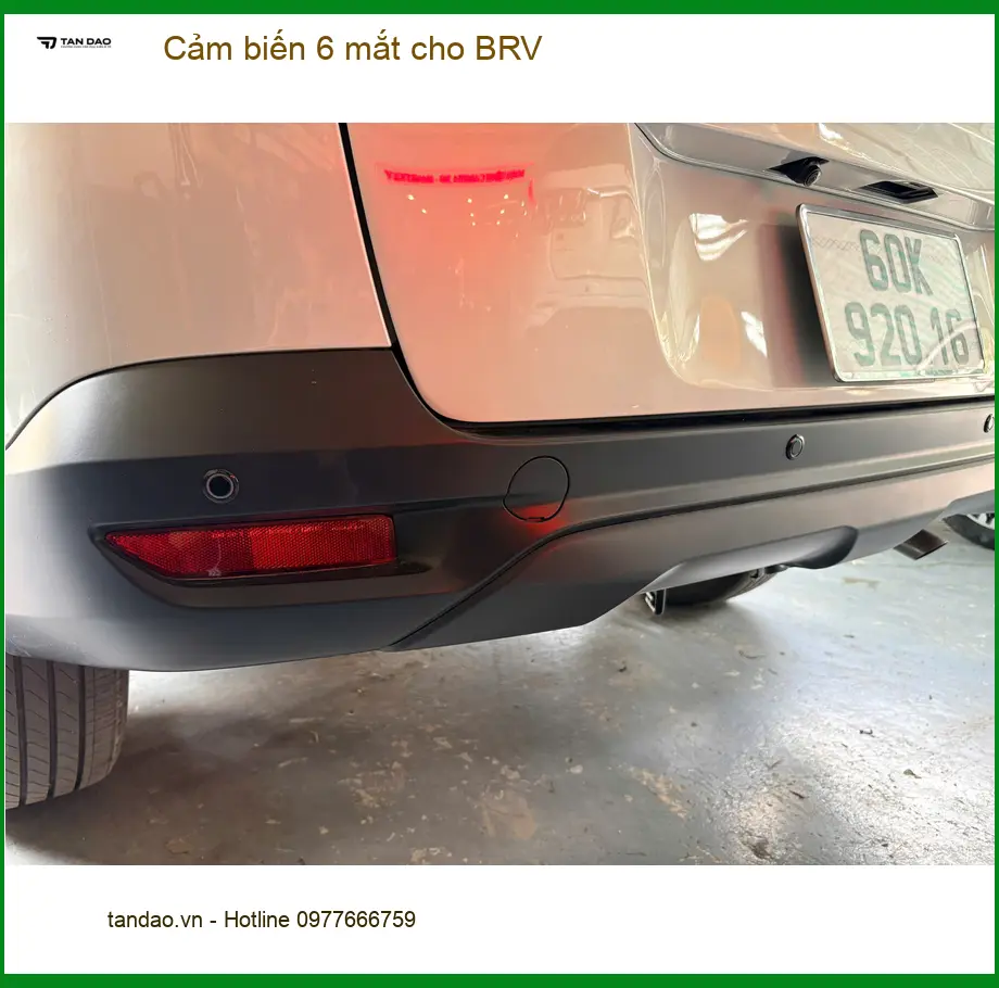 Chú Cường lắp cảm biến 6 mắt cho BRV tại Hóc Môn để lùi xe an toàn hơn ảnh thực tế 3