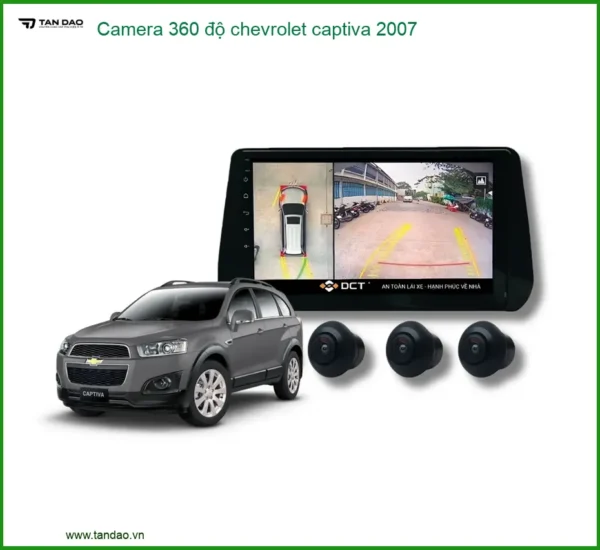 Camera 360 độ Chevrolet Captiva 2007 - Địa Chỉ Gắn Uy Tín TPHCM