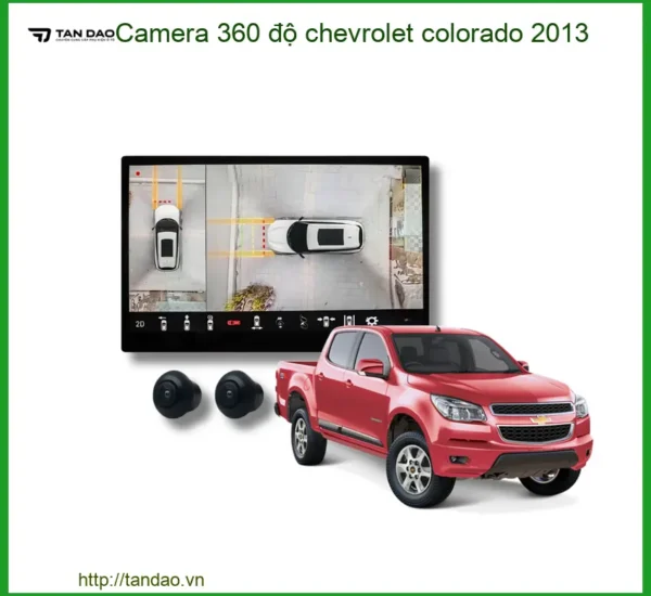 Camera 360 độ Chevrolet Colorado 2013 - Địa Chỉ Lắp Đặt Uy Tín TPHCM