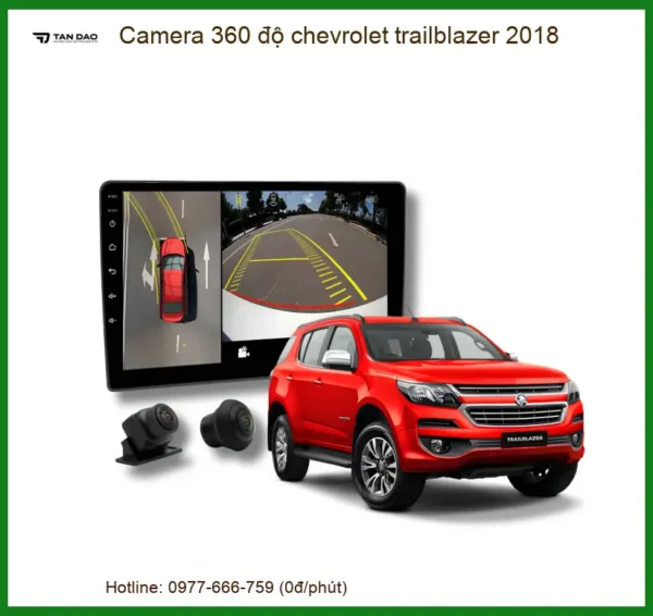 Camera 360 độ Chevrolet Trailblazer 2018 - Địa Chỉ Lắp Đặt Chính Hãng TPHCM