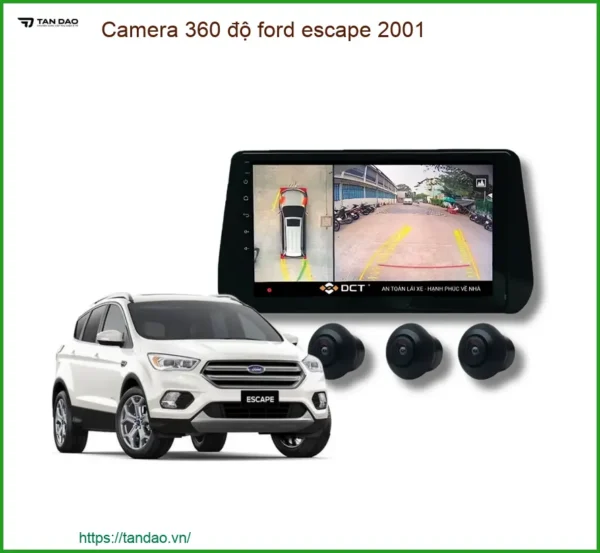 Camera 360 độ Ford Escape 2001 - Địa Chỉ Lắp Đặt Chính Hãng Uy Tín TPHCM