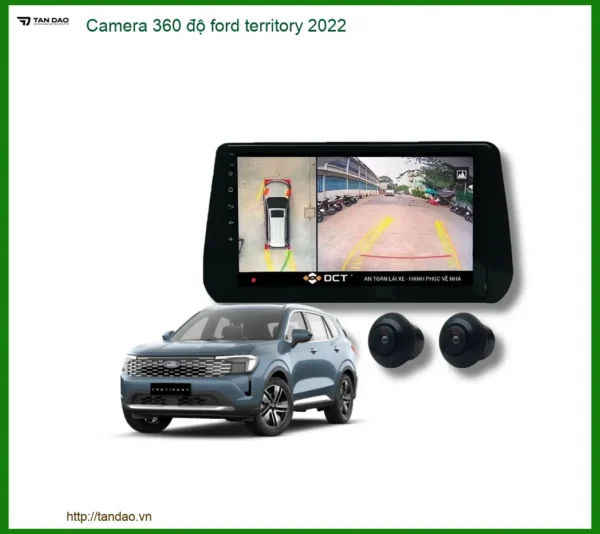 Camera 360 độ Ford Territory 2022 - Trung Tâm Lắp Đặt Uy Tín TPHCM
