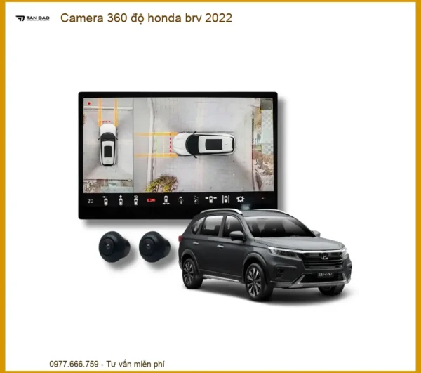 Camera 360 Độ Honda Brv 2022 - Giải Pháp Lái Xe An Toàn Toàn Diện