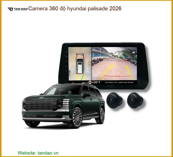 Camera 360 độ Hyundai Palisade - Trung Tâm Lắp Đặt Chính Hãng TPHCM