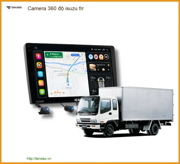 Lắp Camera 360 Độ Isuzu Chính Hãng - Giải Pháp Hỗ Trợ Lái Xe An Toàn