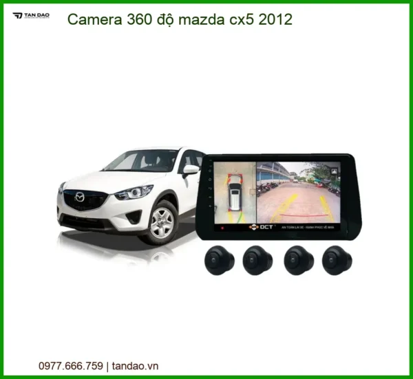 Camera 360 Độ Mazda Cho Mazda Cx5 2012 – Nâng Cấp Tầm Nhìn Toàn Cảnh
