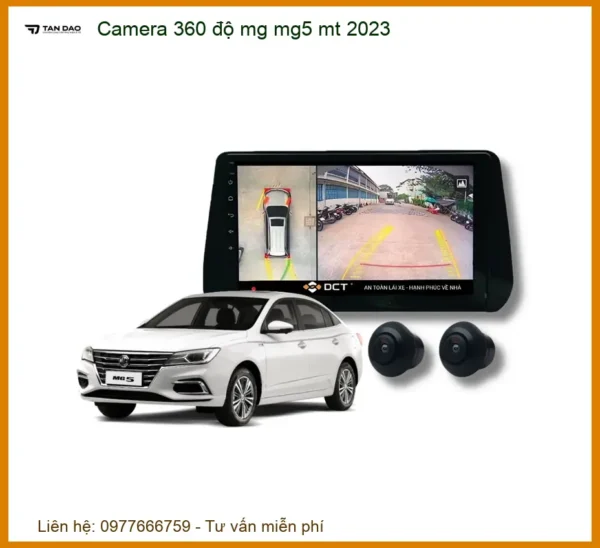 Camera 360 Độ Mg5 Mt 2023 Chính Hãng - Hỗ Trợ Lái Xe An Toàn