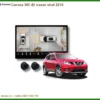 Camera 360 độ Nissan Xtrail 2016 - Địa Chỉ Lắp Đặt Chính Hãng TPHCM