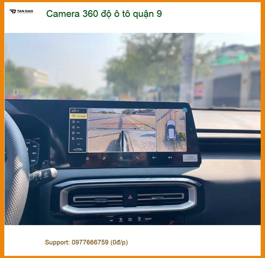 Cửa Hàng Gắn Camera 360 Độ Ô Tô Tại Quận 9 - Gắn Nhanh Trong Ngày