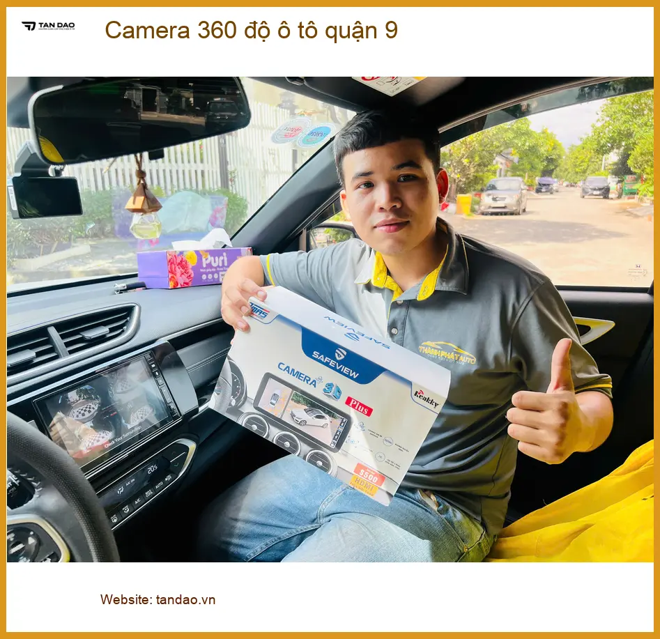 Cửa Hàng Gắn Camera 360 Độ Ô Tô Tại Quận 9 - Gắn Nhanh Trong Ngày ảnh thực tế 3