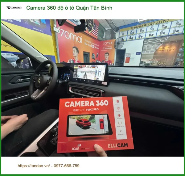 Địa Chỉ Camera 360 Độ Ô Tô tại Quận Tân Bình - Lắp Đặt Uy Tín TPHCM