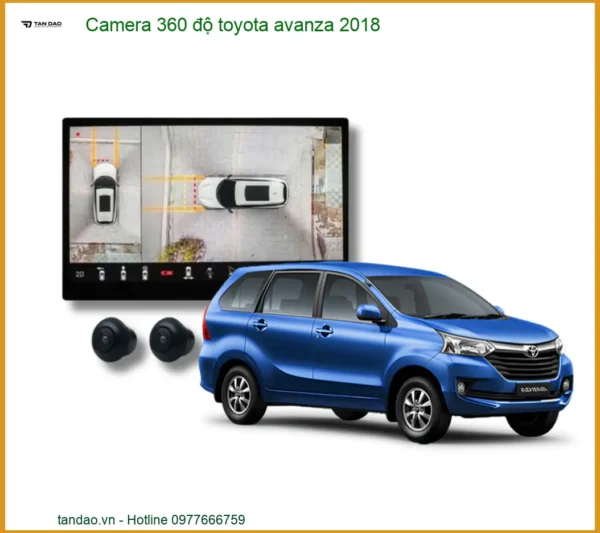 Lắp Đặt Camera 360 Độ Toyota Avanza 2018 Chính Hãng - Tăng Cường An Toàn