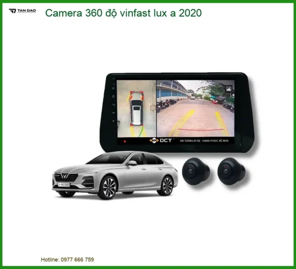 Camera 360 độ VinFast Lux A 2020 - Địa Chỉ Lắp Đặt Uy Tín TPHCM