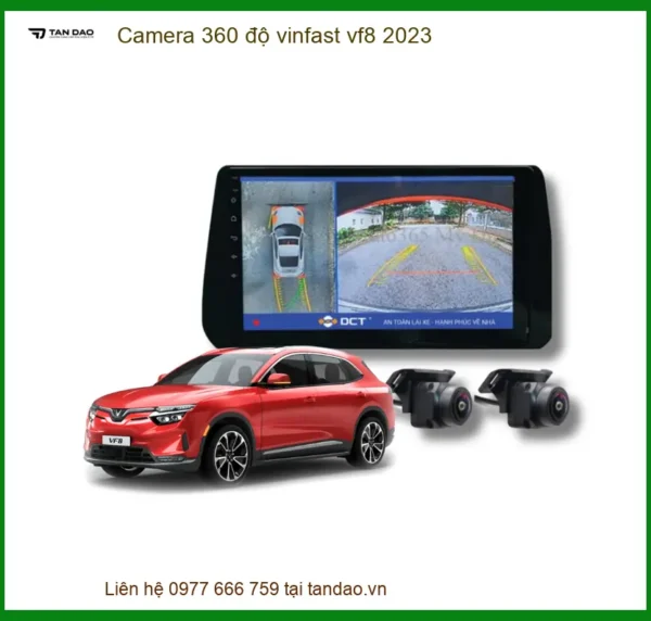 Camera 360 độ Vinfast VF8 2023 - Trung Tâm Nâng Cấp Chính Hãng Giá Tốt TPHCM