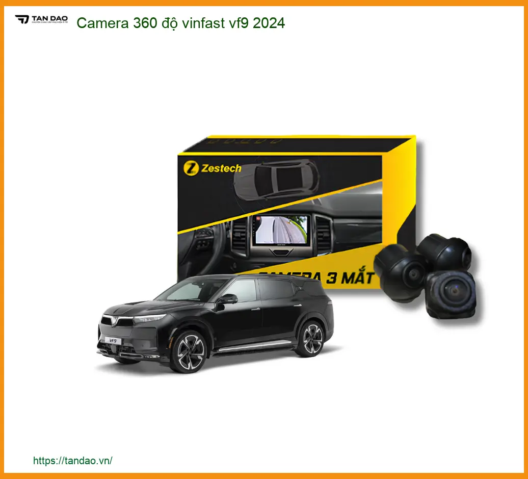 Camera 360 độ VinFast VF9 2024 - Trung Tâm Lắp Đặt Uy Tín TPHCM