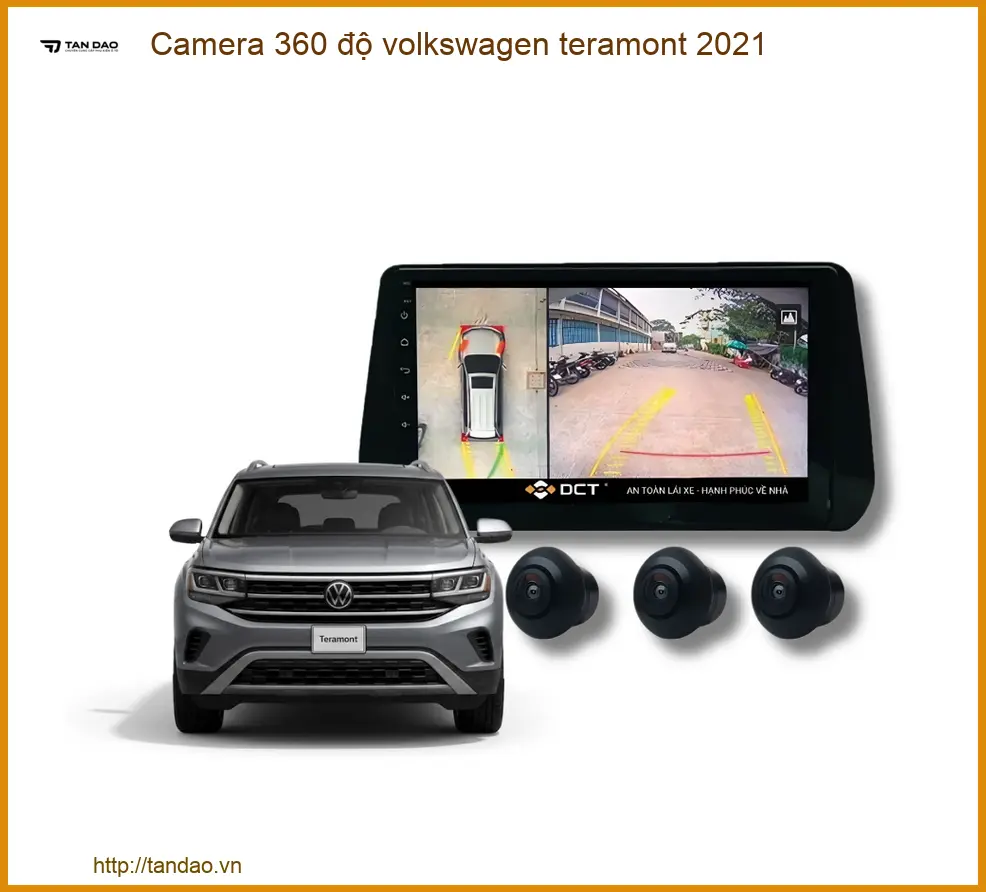Camera 360 độ Volkswagen Teramont 2021 - Địa Chỉ Lắp Đặt Chính Hãng TPHCM