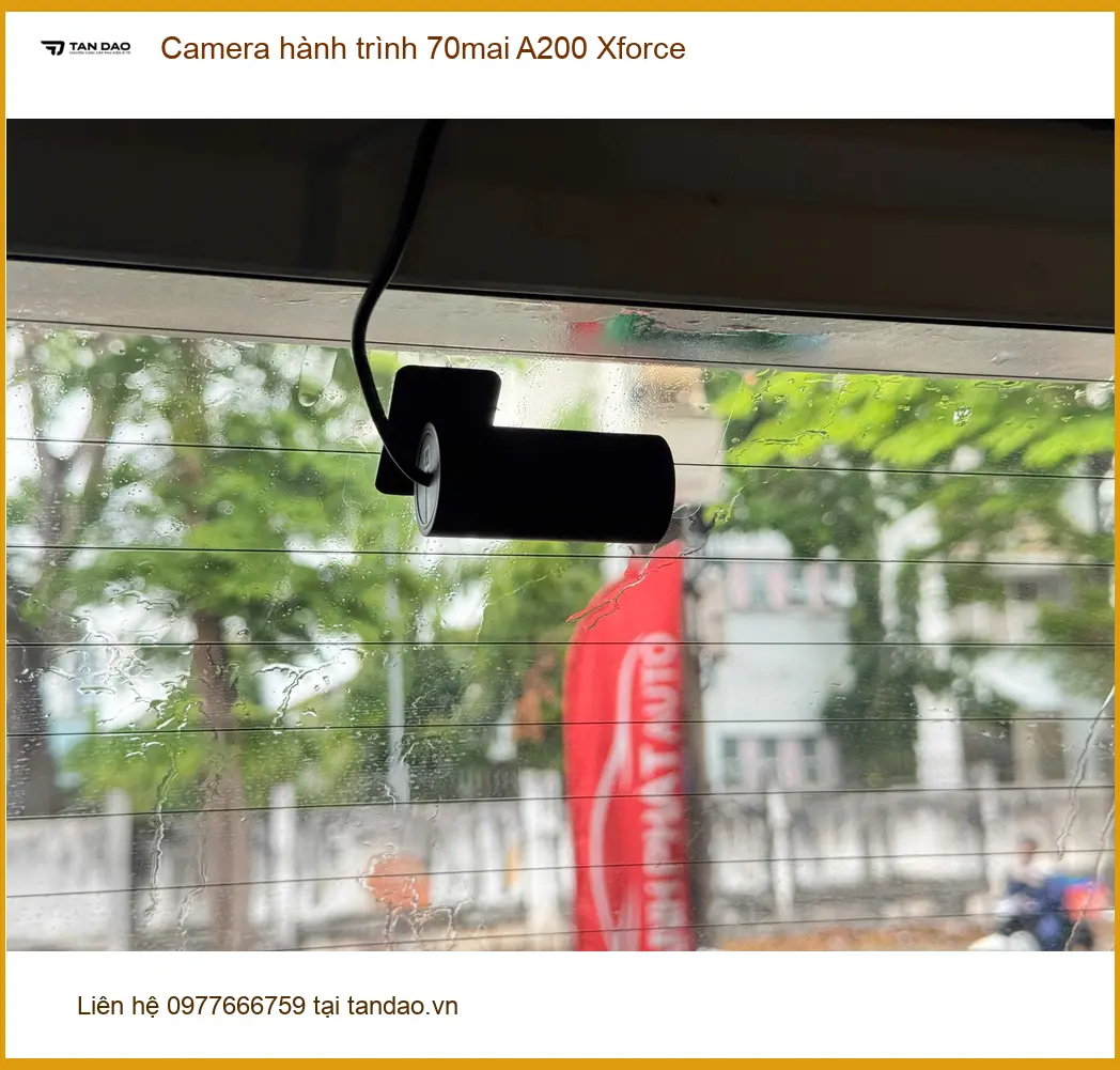 Anh Tấn lắp Camera hành trình 70mai A200 Xforce cho Mazda CX-5 tại Quận 12 ảnh thực tế 4