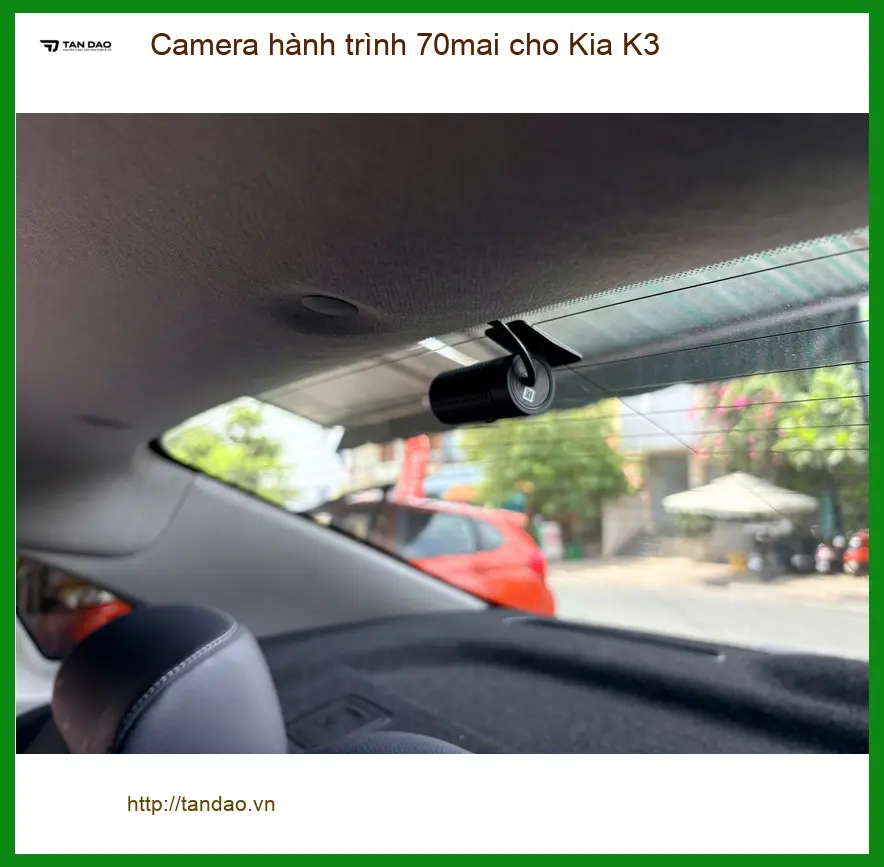Chị Mai Phương lắp Camera hành trình 70mai cho Kia K3 Quận 2 an toàn hơn ảnh thực tế 2