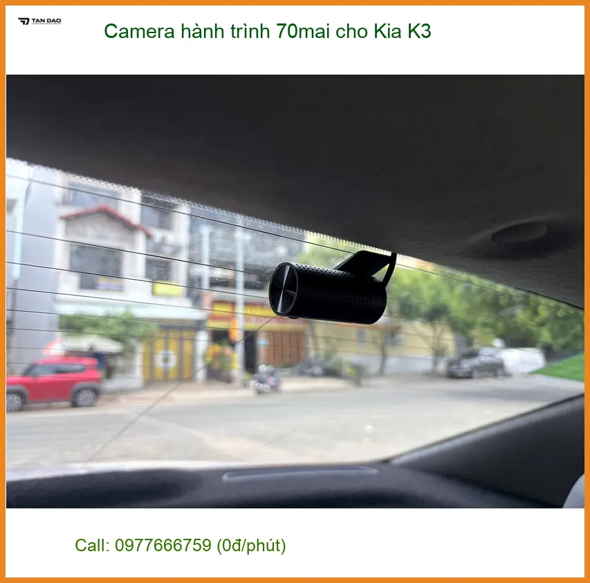 Anh Lộc gắn Camera hành trình 70mai cho Kia K3 Quận Thủ Đức ảnh thực tế 2