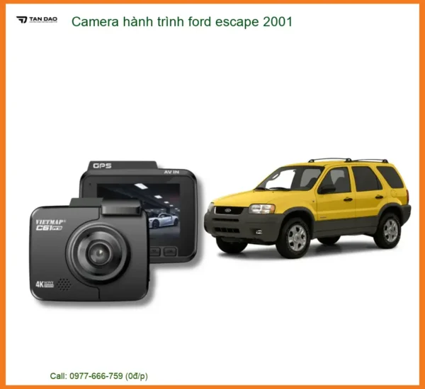 Camera hành trình Ford Escape 2001 - Trung Tâm Lắp Đặt Chính Hãng TPHCM