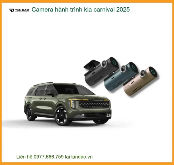 Camera hành trình Kia Carnival - Trung Tâm Lắp Đặt Chính Hãng TPHCM