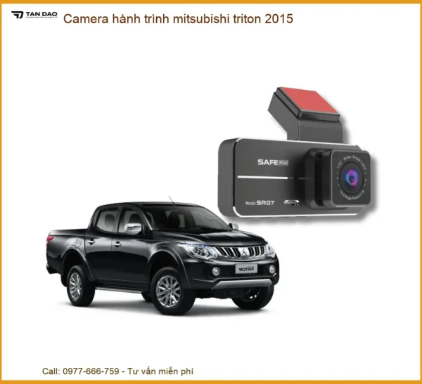 Camera Hành Trình Mitsubishi Triton 2015 - Địa Chỉ Lắp Đặt Uy Tín TPHCM