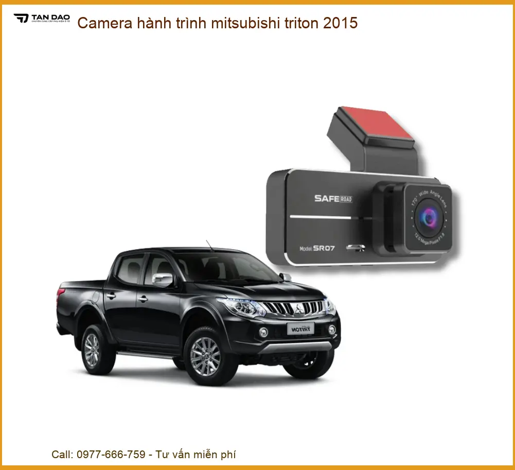 Camera Hành Trình Mitsubishi Triton 2015 - Địa Chỉ Lắp Đặt Uy Tín TPHCM