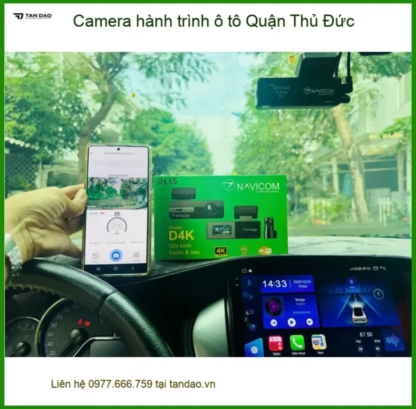 Trung Tâm Lắp Camera Hành Trình Ô Tô Tại Quận Thủ Đức - Lắp Đặt Uy Tín TPHCM