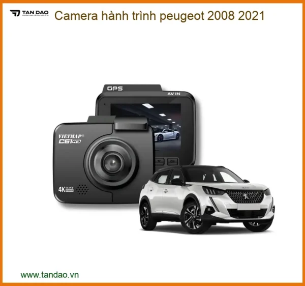 Camera Hành Trình Peugeot 2008 2021 - Địa Chỉ Lắp Đặt Chính Hãng TPHCM