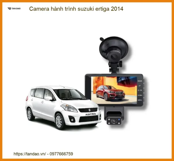 Camera Hành Trình Cho Suzuki Ertiga 2014 Chính Hãng - Giải Pháp An Toàn