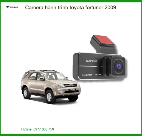 Camera Hành Trình Cho Toyota Fortuner 2009 Chính Hãng - Giải Pháp An Toàn