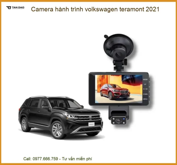 Camera hành trình Volkswagen Teramont 2021 - Địa Chỉ Lắp Đặt Chính Hãng TPHCM