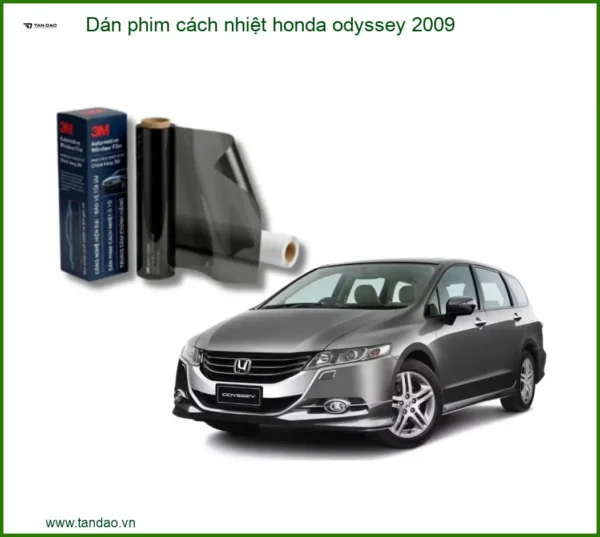 Dán Phim Cách Nhiệt Cho Honda Odyssey 2009 Chính Hãng - Chống Nóng Hiệu Quả