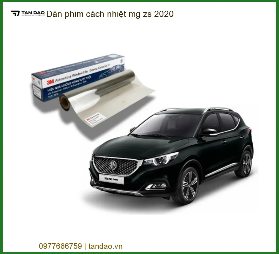 Dán Phim Cách Nhiệt MG ZS 2020 - Trung Tâm Chuyên Lắp Đặt Phim Uy Tín TPHCM