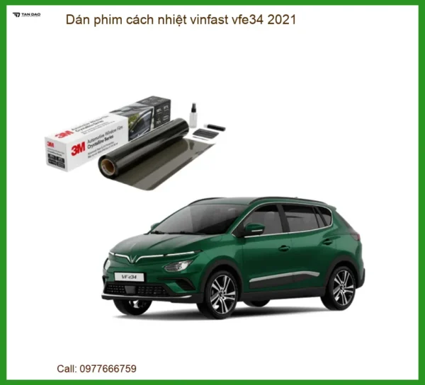 Dán Phim Cách Nhiệt Vinfast Vfe34 2021 Chính Hãng - Chống Nóng, Bảo Vệ Nội Thất
