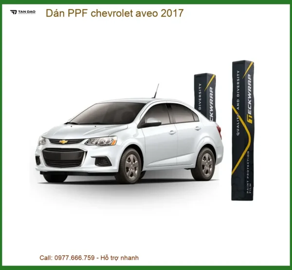 Dán PPF Chevrolet Aveo 2017 - Trung Tâm Lắp Đặt Uy Tín Giá Tốt TPHCM