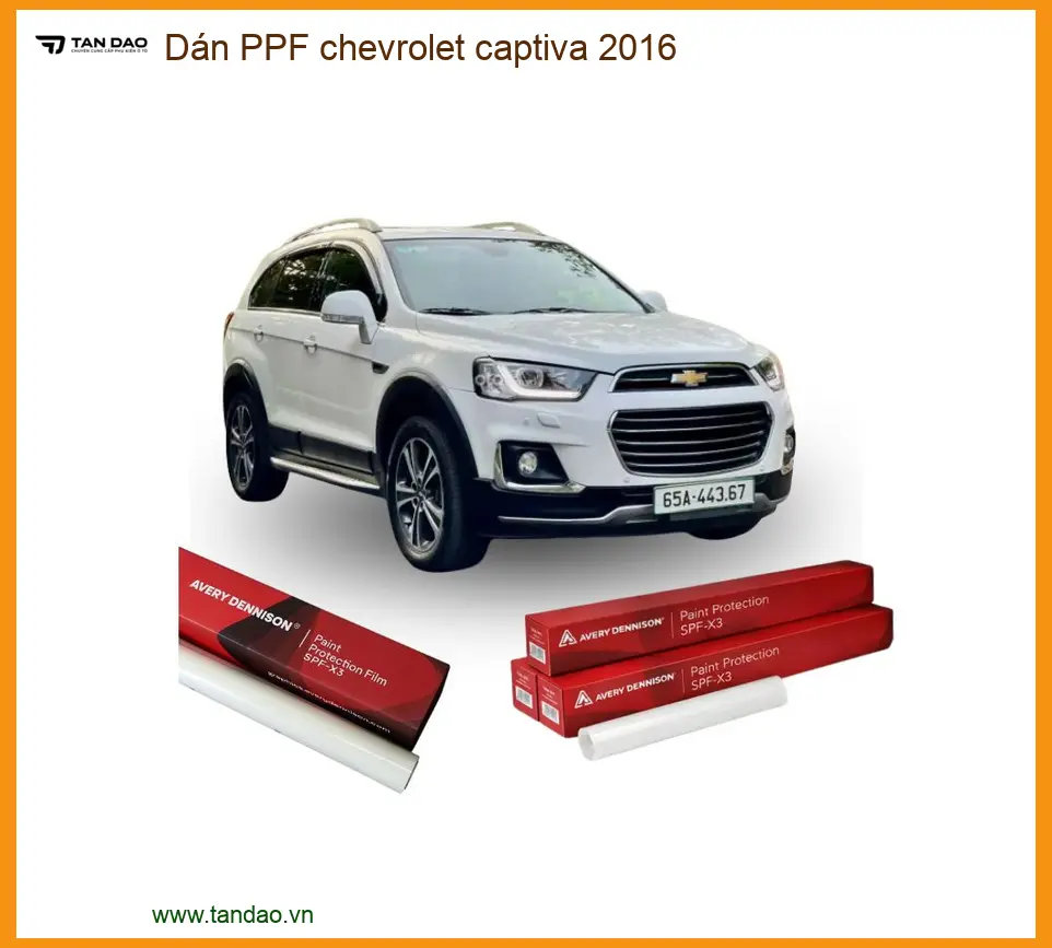 Dán Phim PPF Chống Xước Chevrolet Captiva 2016 - Trung Tâm Gắn Chính Hãng TPHCM