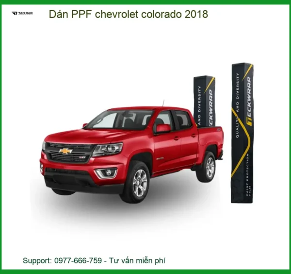 Dán Ppf Chevrolet Colorado 2018 - Bảo Vệ Sơn Xe Toàn Diện Tại Thành Phát Auto