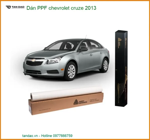Dán PPF Chevrolet Cruze 2013 - Trung Tâm Thi Công Phim Bảo Vệ Chính Hãng TPHCM