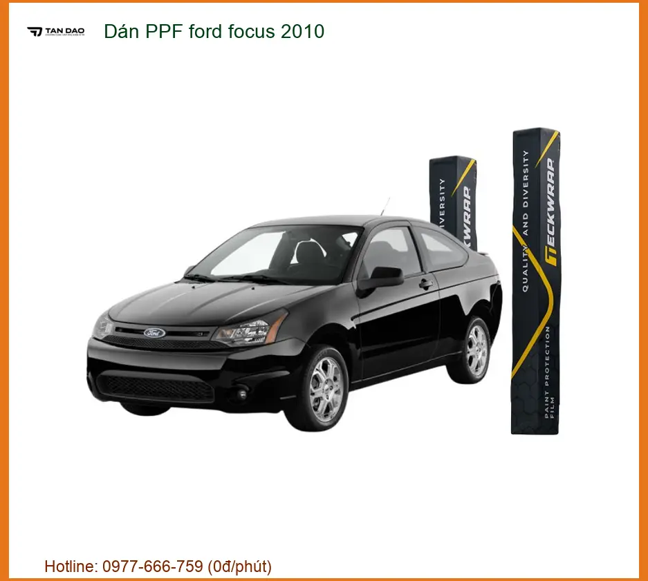 Dán Phim PPF Bảo Vệ Sơn Xe Ford Focus 2010 - Địa Chỉ Lắp Đặt Uy Tín Giá Tốt TPHCM