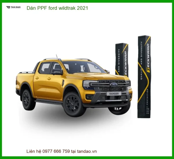 Dán Ppf Ford Wildtrak 2021 Cao Cấp - Bảo Vệ Sơn Xe Chuyên Nghiệp