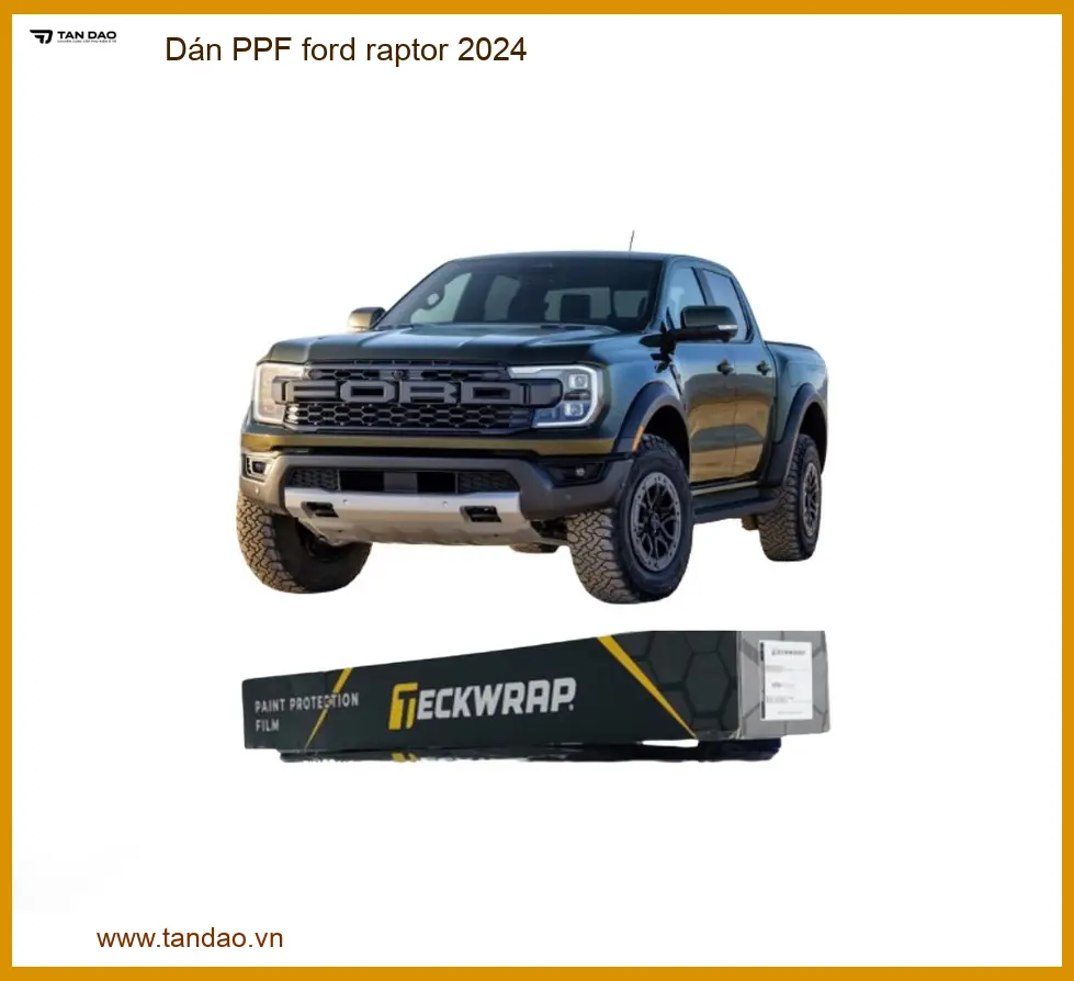 Dán PPF Ô Tô Ford Raptor 2024 - Trung Tâm Thi Công Uy Tín TPHCM