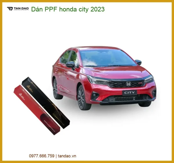 Dán Phim PPF Bảo Vệ Sơn Honda City 2023 - Trung Tâm Nâng Cấp Uy Tín TPHCM