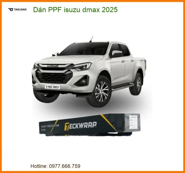 Dán Ppf Isuzu D-max 2025: Bảo Vệ Sơn Xe Chuyên Nghiệp Tại Thành Phát Auto