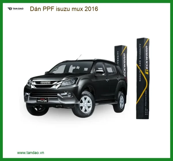 Dán Phim PPF Bảo Vệ Sơn Isuzu Mu-X 2016 - Địa Chỉ Thi Công Chuyên Nghiệp TPHCM
