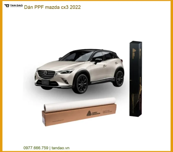 Dán PPF Bảo Vệ Sơn Mazda CX3 2022 - Trung Tâm Thi Công Uy Tín TPHCM