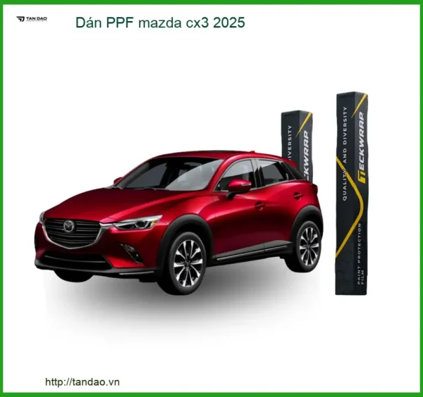 Dán Ppf Mazda Cx3 2025 Bảo Vệ Bề Mặt Sơn Tối Ưu Tại Thành Phát Auto