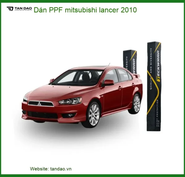 Dán PPF Mitsubishi Lancer 2010 - Địa Chỉ Lắp Đặt Uy Tín TPHCM