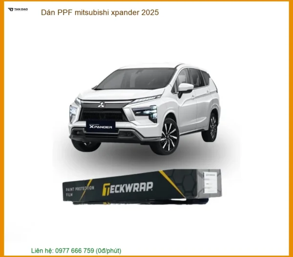Dán Ppf Mitsubishi Xpander 2025 – Bảo Vệ Sơn Xe Toàn Diện, Chống Trầy Xước Hiệu Quả